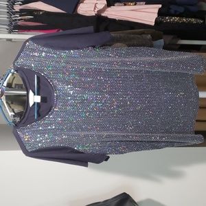 #65 Cj Banks Shimmer Blouse
